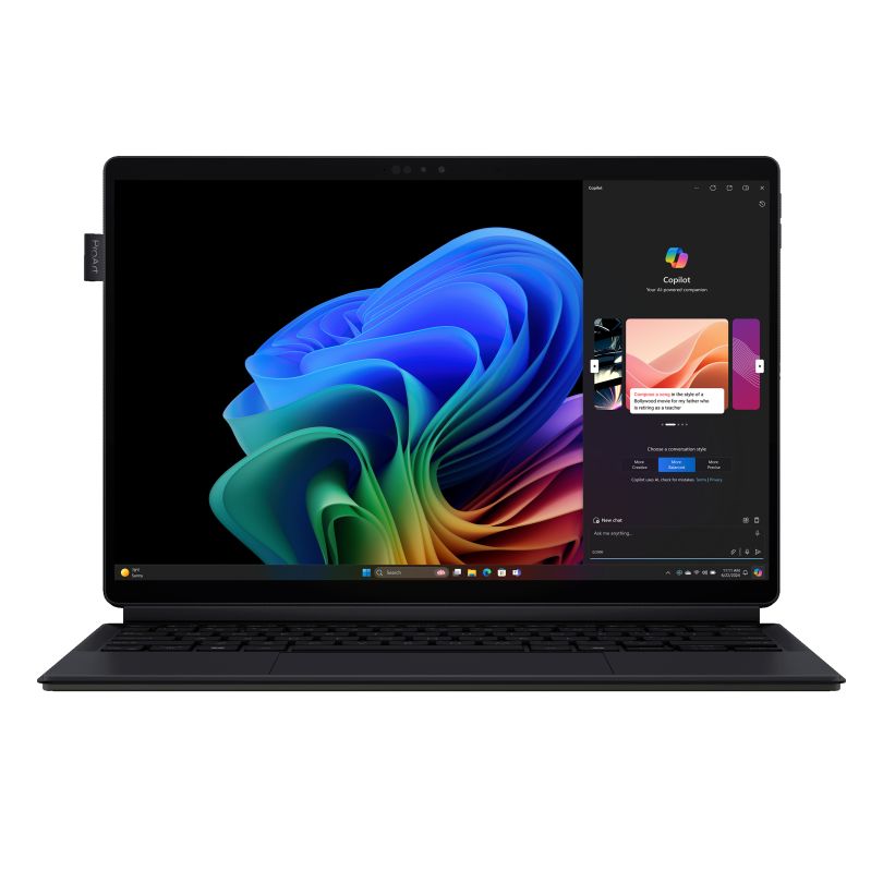 Laptop ASUS ProArt PZ13 HT5306QA-LX003X, 13.3 inch 2880 x 1800 Touchscreen, Qualcomm X1P-42-100 (8 C / 8 T, 3.4 GHz), 16 GB DDR5, 1TB SSD, Qualcomm Adreno, Windows 11 Pro, Black
