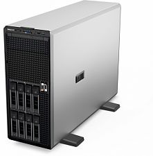 Server DELL PowerEdge T550, Tower 5U, Intel Xeon Silver 4309Y (8 C / 16 T, 2.8 GHz - 3.60 GHz, 12 MB cache, 105 W), 16 GB DDR4 ECC, 480 GB SSD, 700 W, Fara sistem de operare