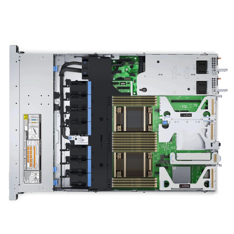 Dell PowerEdge R550xs Xeon Silver 4310 2.1GHz 12C/24T 16GB 480SSD SATA PERC H755 800Wx2_3