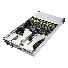 Server Asus RS520A-E12-RS24U, Rack 2U, fara procesor, fara memorie, fara stocare, 1600 W