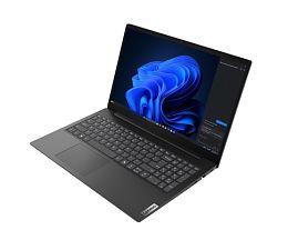 Laptop Lenovo V15 G5 IRL, 15.6 inch 1920 x 1080 pixeli, Intel Core i3-1315U (6 C / 8 T, 4.50 GHz, 10 MB cache, 55 W), 8 GB DDR5, 512 GB SSD, Intel, Fara sistem de operare, Tastatura English (EU), Negru