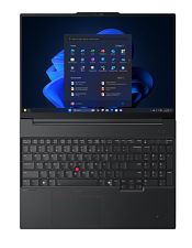 Laptop Lenovo ThinkPad E16 Gen 3 21ST0054RI, 16 inch 1920 x 1200, AMD Ryzen 7 250 (8 C / 16 T, 3.3 GHZ - 5.1 GHz, L2 Cache: 8 MBL3 Cache: 16 MB cache, 28 W), 16 GB DDR5, 512 GB SSD, AMD Radeon 780M Graphics, Free DOS, Tastatura International, Black