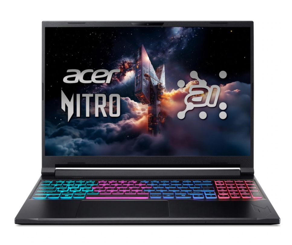 Laptop Acer Nitro V 16S ANV16S-71-94DP, 16 inch 2560 x 1600, Intel Core 9 270h (14 C / N/A T, 2.7 GHz - 5.8 GHz, N/A cache, N/A), 32 GB DDR5, 1 TB SSD, Intel Graphics Intel Graphics, Fara sistem de operare, Tastatura US, Obsidian Black