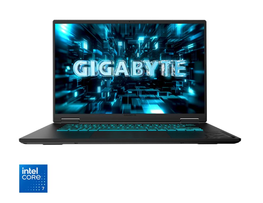 Laptop GIGABYTE A16 Pro DYHG5EECC4SD, 16 inch 2560 x 1600, Intel Core 7 - 240H (10 C / 16 T, 2.5 GHz - 5.2 GHz, 24 MB cache, 28 W), 32 GB DDR5, 1 TB SSD, nVidia GeForce RTX 5080, Fara sistem de operare, Tastatura English, Negru