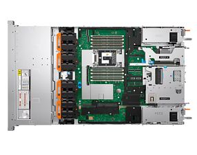 Server DELL PowerEdge R470, Rack 1U, Intel Xeon 6507P (8 C / 16 T, 3.50 GHz - 4.30 GHz, 48 MB cache, 150 W), 32 GB DDR5 ECC, 1 x 480 GB SSD, 8 x SFF, DELL PERC H965i, 2 x 1100 W