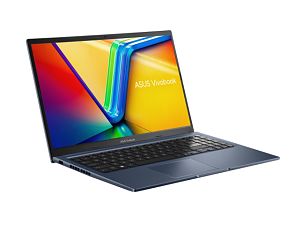 Laptop ASUS AMD Ryzen Vivobook 15, 15.6 inch 1920 x 1080 pixeli, AMD Ryzen AI 7 170 (8 C / 16 T, 3.2 GHz - 4.75 GHz, L2 Cache: 4 MBL3 Cache: 16 MB cache, 54 W), 8 GB DDR5, 512 GB SSD, Intel Graphics 680M, Fara sistem de operare, Tastatura English, Albastru inchis