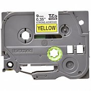 9MM BLACK  ON  YELLOW TAPE STRONG