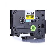 9MM BLACK ON YELLOW TAPE