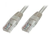DIGITUS CAT 5e U-UTP patch cable PVC AWG 26/7 length 20 m color grey