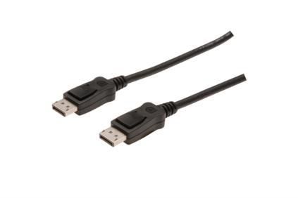 Cablu DisplayPort Assmann, tata-tata, lungime 15 m, Full HD 1080p