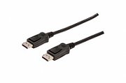 Cablu DisplayPort Assmann, tata-tata, lungime 15 m, Full HD 1080p