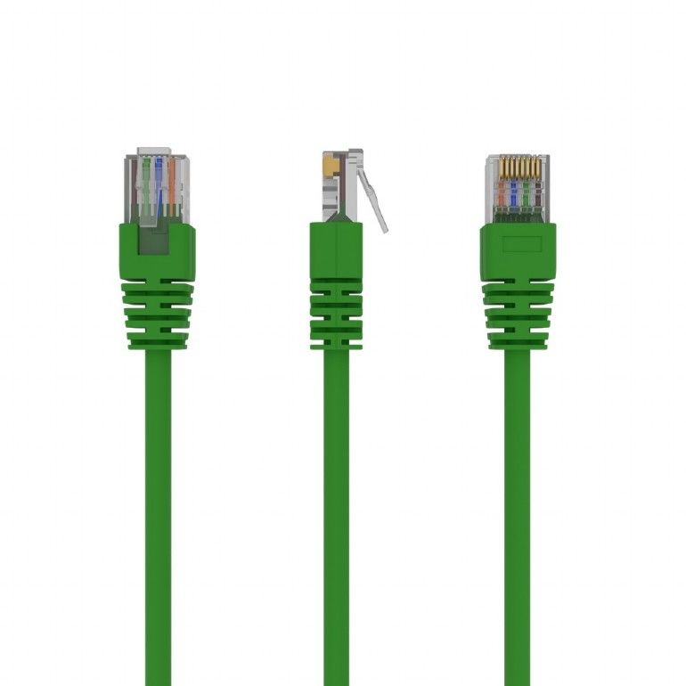Gembird GEMBIRD PP12-1M/G Gembird patchcord RJ45 cat.5e UTP 1m green