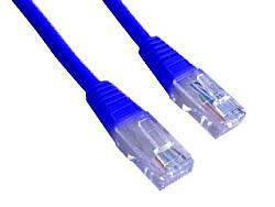 GEMBIRD PP12-0.5M/B patchcord RJ45 cat.5e UTP 0.5m blue