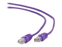 Gembird PATCH CORD FTP GEMBIRD Cat6, cupru-aluminiu, 0.25 m, violet, AWG26, ecranat  PP6-0.25M/V  (include TV 0.06 lei)