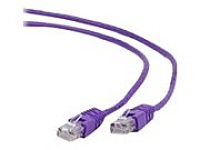 Gembird PATCH CORD FTP GEMBIRD Cat6, cupru-aluminiu, 0.25 m, violet, AWG26, ecranat  PP6-0.25M/V  (include TV 0.06 lei)
