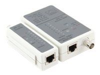 TESTER CABLU RETEA GEMBIRD pt. cablu UTP, FTP si coaxial,  NCT-1 