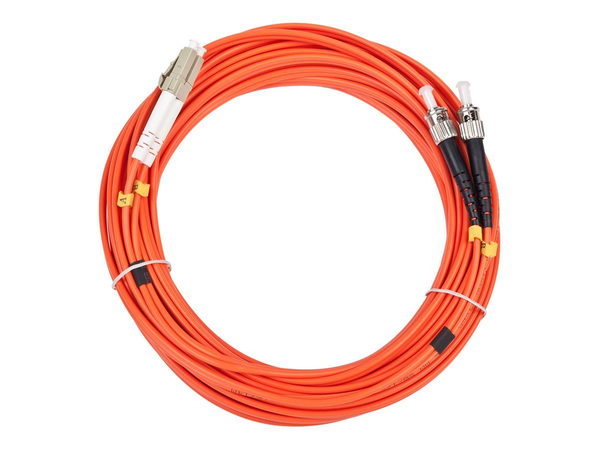 GEMBIRD CFO-LCST-OM2-1M Gembird fibre optic patchcable LC-ST duplex MM 50/125 OM2 orange 1m
