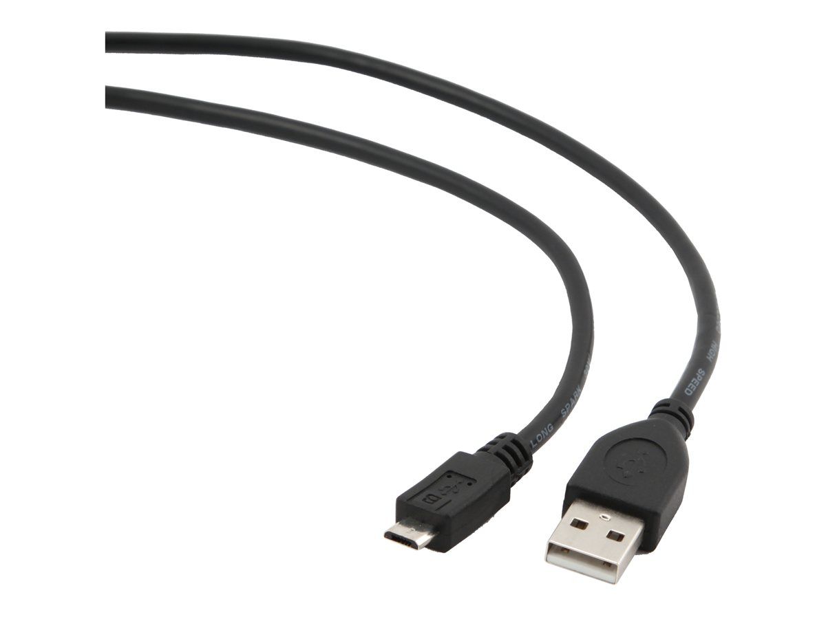 Cablu date Gembird  USB 2.0 Type-A (T) - USB 2.0 Micro-A, 50 cm, negru