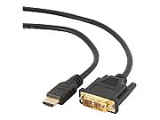 GEMBIRD HDMI to DVI male-male cable with gold-plated connectors 1.8m bulk package