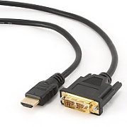 GEMBIRD HDMI to DVI male-male cable with gold-plated connectors 1.8m bulk package
