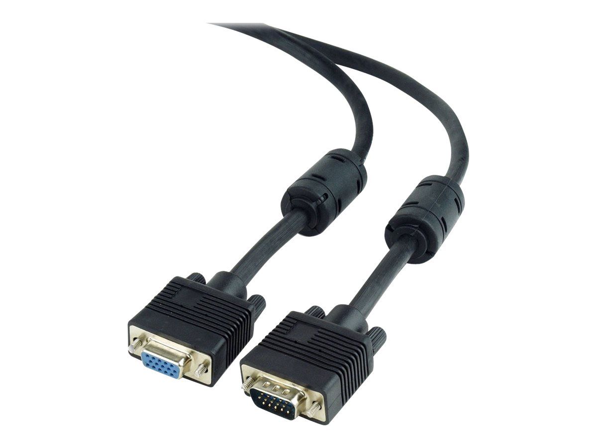 Gembird CC-PPVGAX-10-B VGA cable 3 m VGA (D-Sub) Black