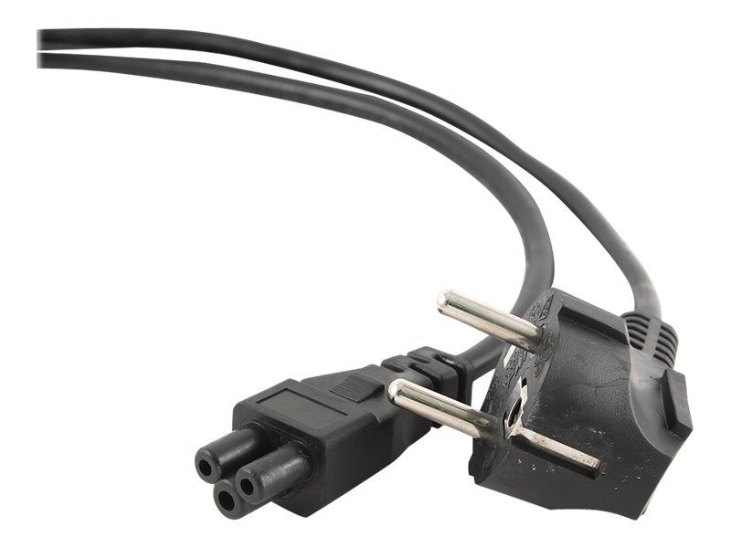 Gembird PC-186-ML12-3M power cable Black CEE7/7 C5 coupler