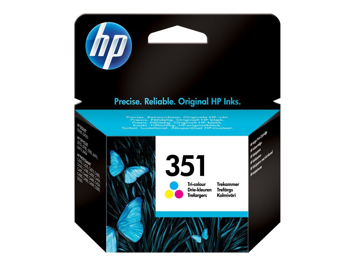 Cartus cerneala HP CB337EE#UUS ,Color ,3.5 ml ,Original (351) 