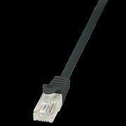 Logilink PATCH CORD UTP LOGILINK Cat5e, cupru-aluminiu, 7.5 m, negru, AWG26,  CP1083U  (include TV 0.15 lei)