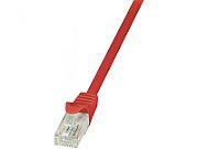 PATCH CORD UTP LOGILINK Cat5e, cupru-aluminiu, 0.5 m, rosu, AWG26,  CP1024U  (include TV 0.06 lei)