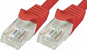 PATCH CORD UTP LOGILINK Cat5e, cupru-aluminiu, 0.5 m, rosu, AWG26,  CP1024U  (include TV 0.06 lei)