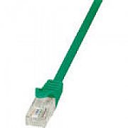 Logilink PATCH CORD UTP LOGILINK Cat5e, cupru-aluminiu, 0.25 m, verde, AWG26,  CP1015U  (include TV 0.06 lei)
