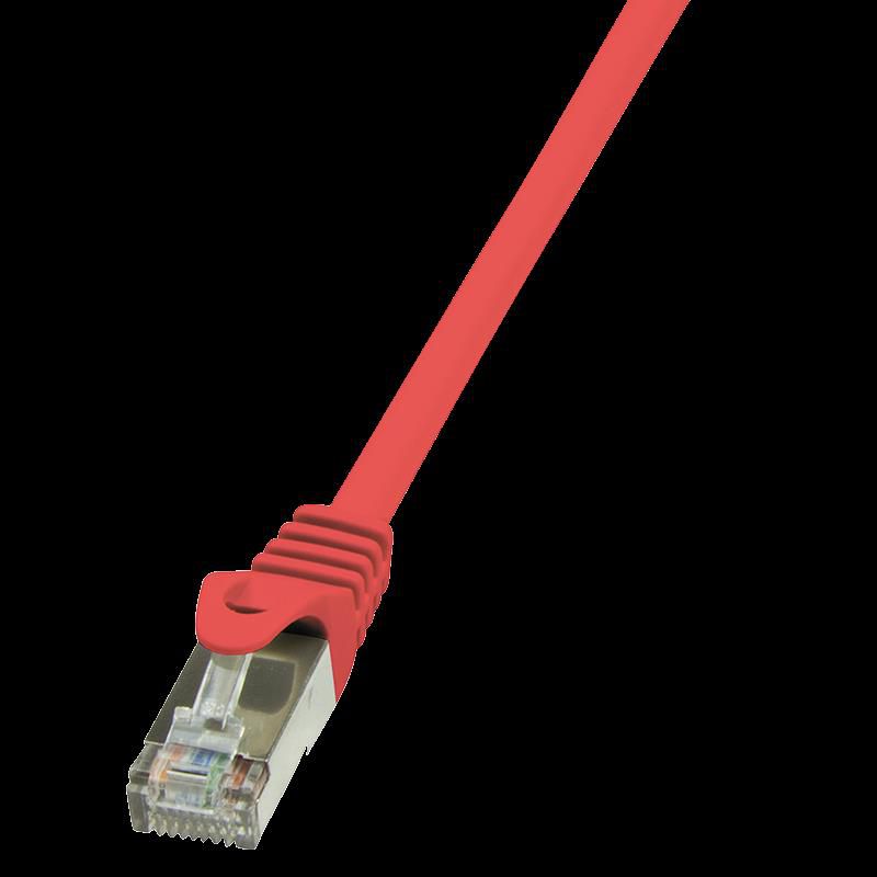 Logilink PATCH CORD FTP LOGILINK Cat5e, cupru-aluminiu, 5 m, rosu, AWG26, ecranat  CP1074S  (include TV 0.15 lei)