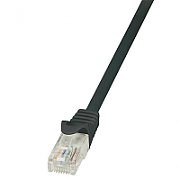 Logilink PATCH CORD UTP LOGILINK Cat6, cupru-aluminiu, 3 m, negru, AWG24,  CP2063U  (include TV 0.15 lei)