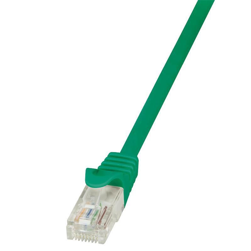 Logilink PATCH CORD UTP LOGILINK Cat6, cupru-aluminiu, 10 m, verde, AWG24,  CP2095U  (include TV 0.75 lei)