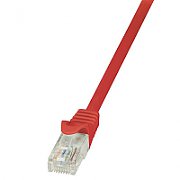 Logilink PATCH CORD UTP LOGILINK Cat6, cupru-aluminiu, 7.5 m, rosu, AWG24,  CP2084U  (include TV 0.75 lei)