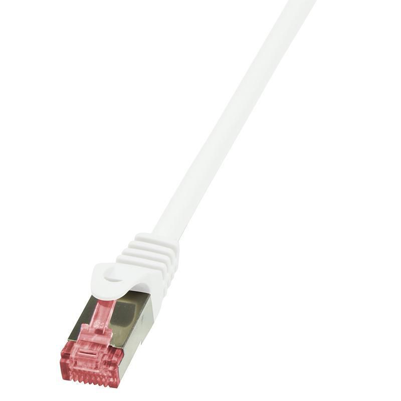 Logilink PATCH CORD S/FTP LOGILINK Cat6, LSZH, cupru, 2 m, alb, AWG27, dublu ecranat  CQ2051S  (include TV 0.06 lei)