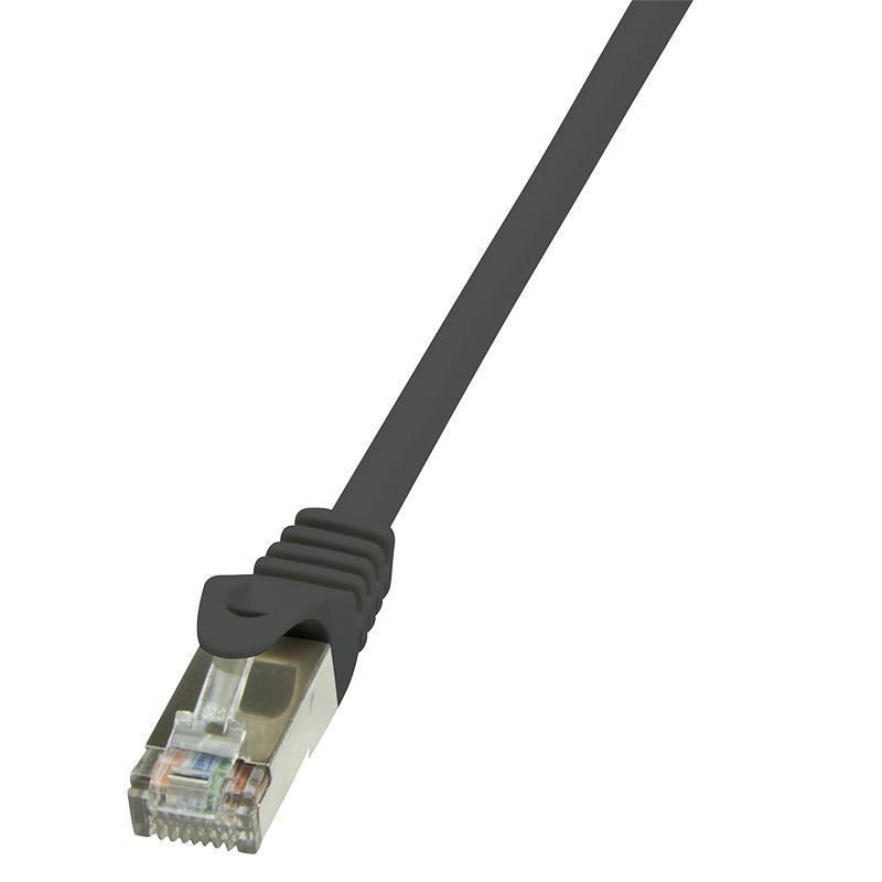 Logilink PATCH CORD FTP LOGILINK Cat6, cupru-aluminiu, 10 m, negru, AWG26, ecranat  CP2093S  (include TV 0.75 lei)