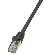 Logilink PATCH CORD FTP LOGILINK Cat6, cupru-aluminiu, 10 m, negru, AWG26, ecranat  CP2093S  (include TV 0.75 lei)