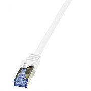 PATCH CORD S/FTP LOGILINK Cat6a, LSZH, cupru, 2 m, alb, AWG26, dublu ecranat  CQ3051S  (include TV 0.06 lei)