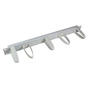 PANOU gestionare cabluri LOGILINK, tip masca orizontala perforata | masca orizontala cu capac detasabil, 19 inch, 1U, gri,  ORCC01G 