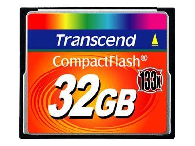 TRANSCEND TS32GCF133 Transcend - card memorie Compact Flash 32GB High Speed 133x