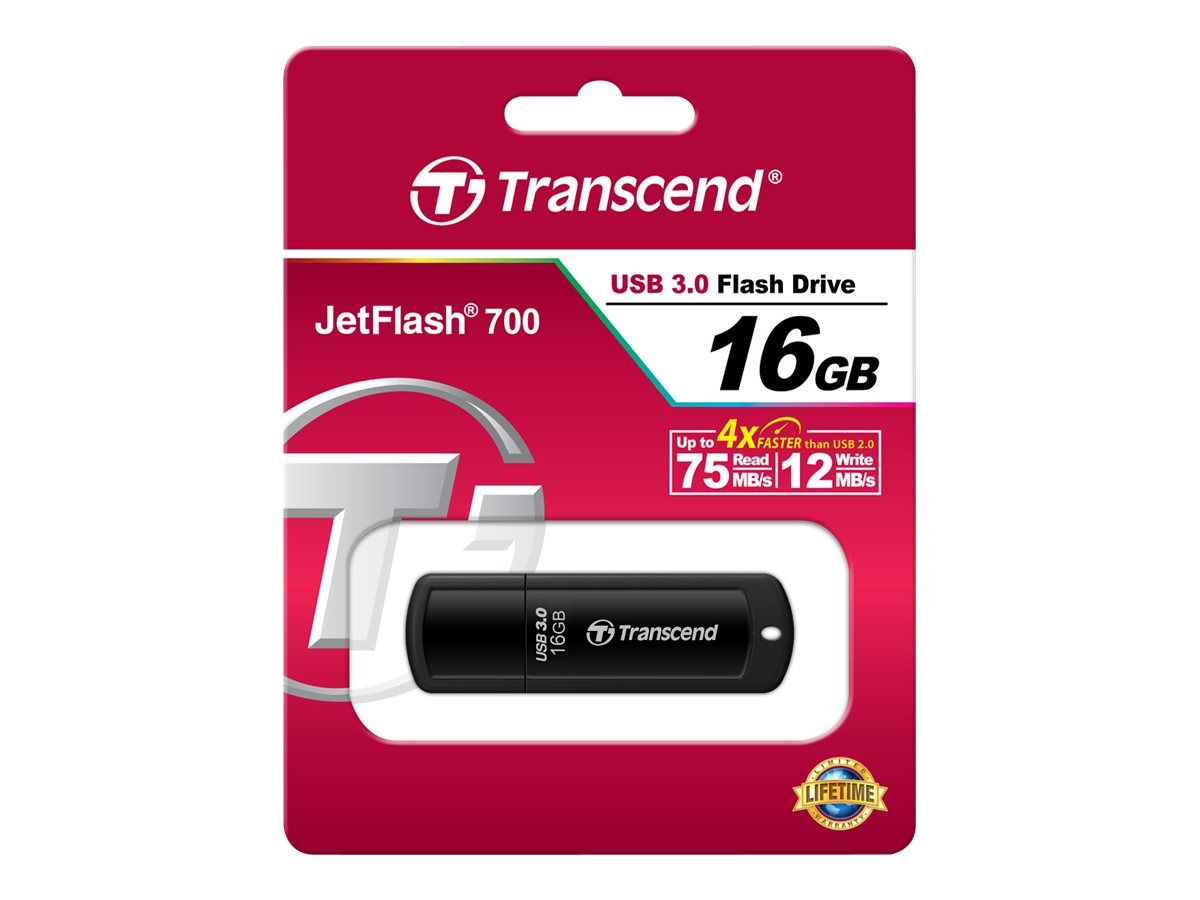 TRANSCEND TS16GJF700 Transcend - stick USB 16GB Jetflash 700 USB 3.0