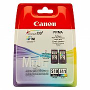 Cartus cerneala Canon 2970B010 ,Black/tri-color ,220 pagini+244 pagini ,Original (PG-510/CL-511) 