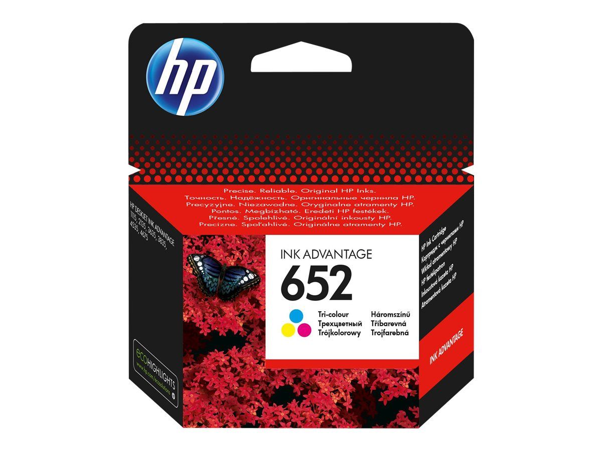 Cartus cerneala HP F6V24AE#BHK ,Color ,200 pagini ,Original (652) 