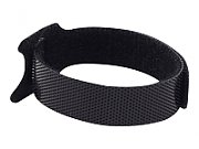 TILE prindere cablu GEMBIRD, 100pcs., 210*12 mm, din Velcro, black,  VT-210x12 