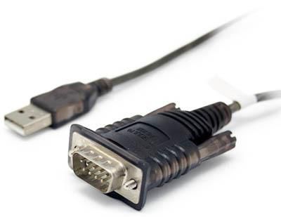 UNITEK Y-108 serial cable Black USB Type-A DB-9