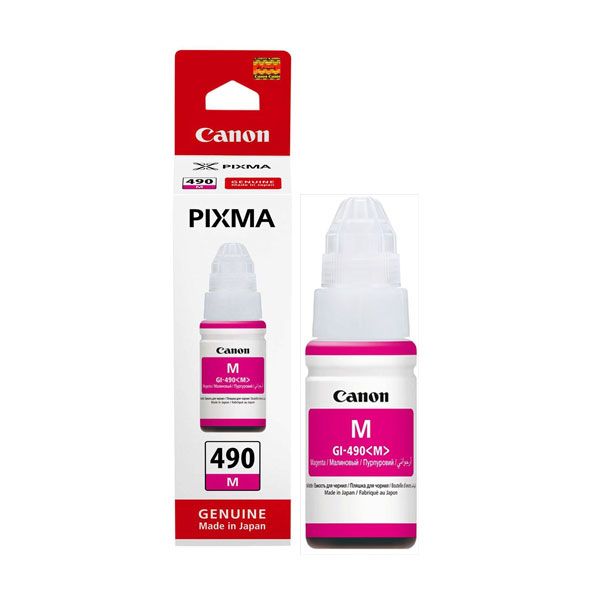 Cartus cerneala Canon BS0665C001AA ,Magenta ,70 ml ,Original (GI-490M) 