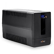 UPS nJoy Horus Plus 2000, 2000VA/1200W, Afisaj LCD cu ecran tactil, 4 Prize Schuko cu Protectie, Repornire Automata, RJ11 protectie pentru linia de telefon/modem, Posibilitatea de monitorizare si control prin USB, LAN si internet, port de comunicare USB, rata de eficienta pana la 90%