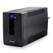 UPS nJoy Horus Plus 2000, 2000VA/1200W, Afisaj LCD cu ecran tactil, 4 Prize Schuko cu Protectie, Repornire Automata, RJ11 protectie pentru linia de telefon/modem, Posibilitatea de monitorizare si control prin USB, LAN si internet, port de comunicare USB, rata de eficienta pana la 90%