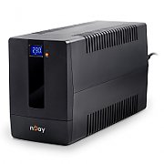 UPS nJoy Horus Plus 2000, 2000VA/1200W, Afisaj LCD cu ecran tactil, 4 Prize Schuko cu Protectie, Repornire Automata, RJ11 protectie pentru linia de telefon/modem, Posibilitatea de monitorizare si control prin USB, LAN si internet, port de comunicare USB, rata de eficienta pana la 90%
